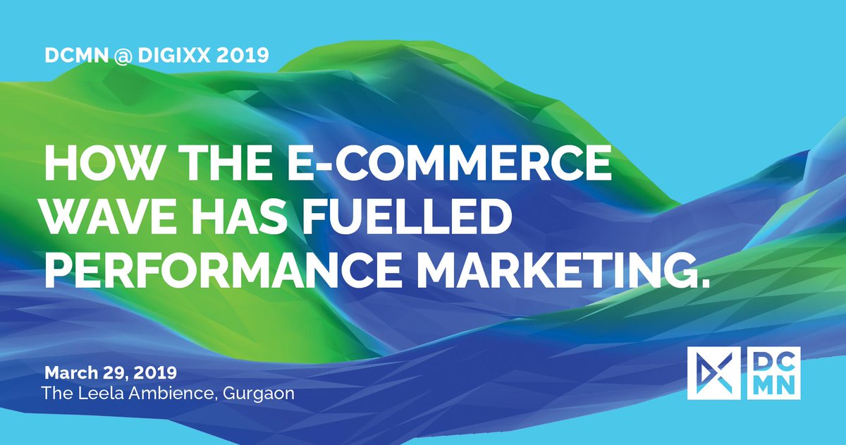 Join DCMN India's <a href="/neoshwets/">Shweta Singh</a> on Friday, March 29, from 11.50 – 12.35 while she discusses e-commerce fuelling performance marketing at <a href="/adgully/">Adgully</a>'s DIGIXX Awards 2019: bit.ly/2YA9Dsy