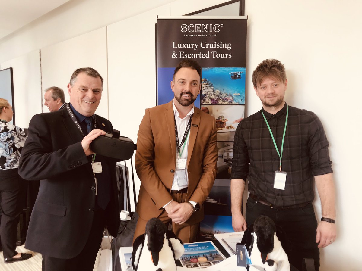 Proud to be representing Scenic Eclipse @Scenic_UK at the first #CLIAEXP19