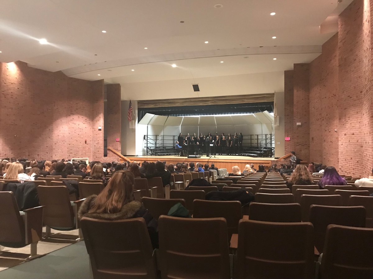 OakerArts's tweet photo. ACDA Choral Festival at Ponagansett HS.  CHS Concert Chorus and Select Chorus participating.  Great job. https://t.co/0QUemEubgD