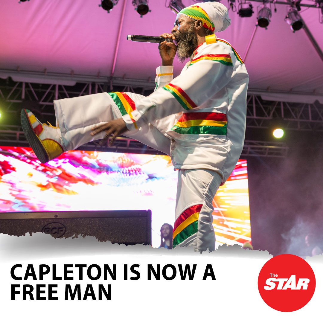 Entertainer Clifton 'Capleton' Bailey was freed of rape charges yesterday in the Kingston and St Andrew Parish Court after the matter was dismissed.
bit.ly/2HYoV4O
