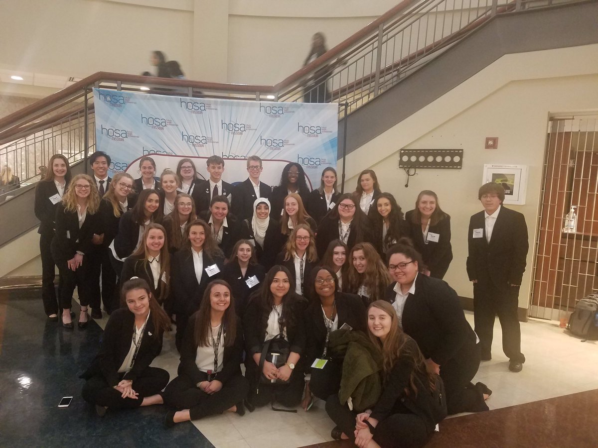 afftoncte's tweet photo. So proud of Affton’s HOSA students. 7 qualified for Nationals. The most we have had since we started a chapter. @AfftonSchools @AfftonHS https://t.co/MrzLymveYv
