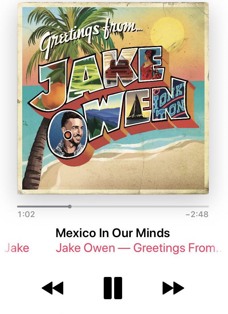 This album is so damn good 🔥#GreatingsfromJake #JakeOwen