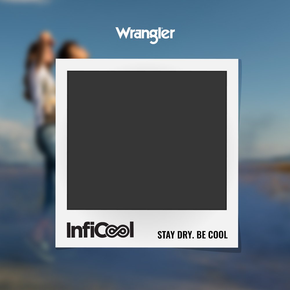 Wranglerdenims's tweet photo. With our Inficool apparel you are bound to have sweat-free summer days. Use this polaroid to capture a summer story and send it to us. The best one will get a chance to be featured as the best #NoSweatSummer story. #Inficool #Wrangler #ContestAlert #NoSweatSummer #NoSweatMe https://t.co/TM6zsFxmug