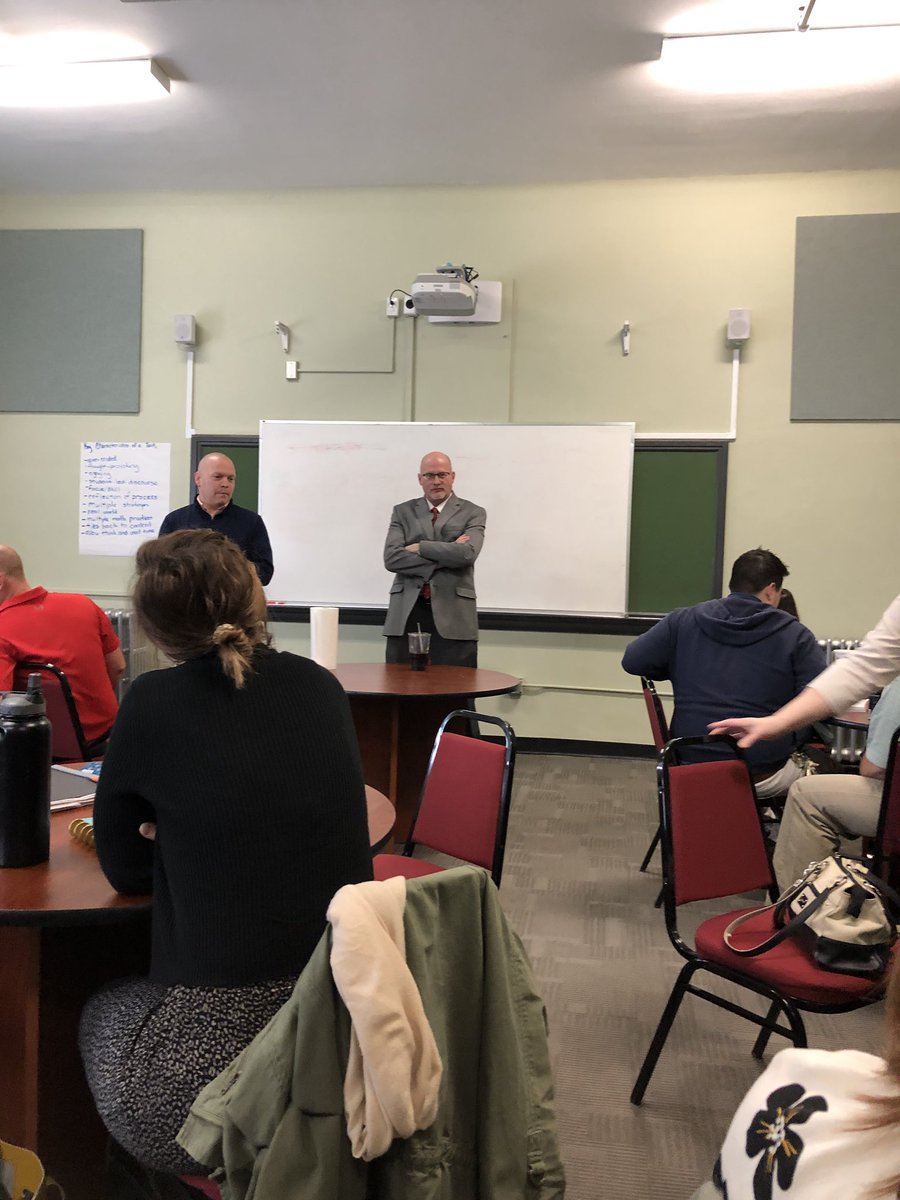 Thank you to <a href="/SSD_Supt/">Dr. Michael Maclin</a> for sharing his perspective on leadership to the members of the Mehlville Leadership Development Program. <a href="/MehlvilleSD/">Mehlville School District</a>, <a href="/SSDStLCo/">Special School District of St. Louis County</a>, <a href="/DrBrian_Smith/">Brian Smith</a> #msdr9