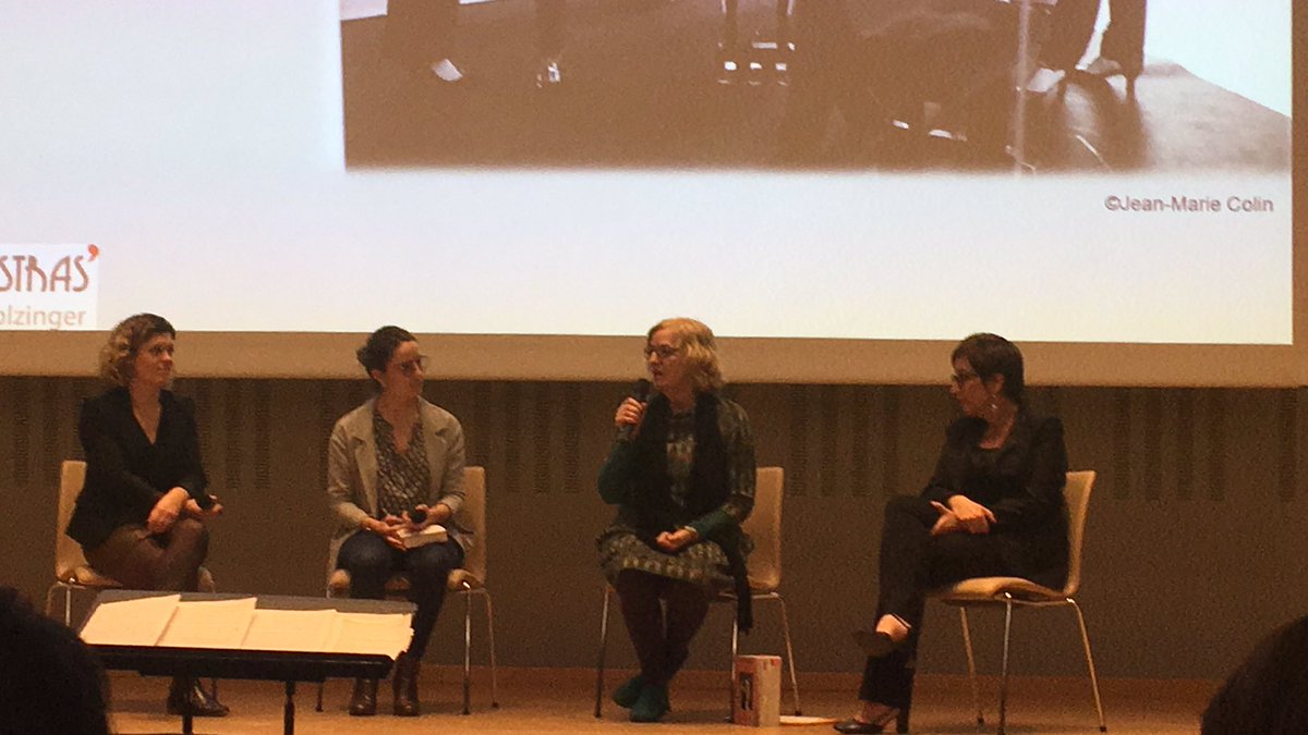ENA_5050's tweet photo. Laure Marcel-Berlioz, sur son livre “Compositrices, l’égalité en actes” “Les femmes musiciennes et créatrices refusent souvent de parler d’elles en tant que femmes, elles demandent la suspension du #genre” #EgaliteFH @ENA_fr https://t.co/mrPS2Lfbty
