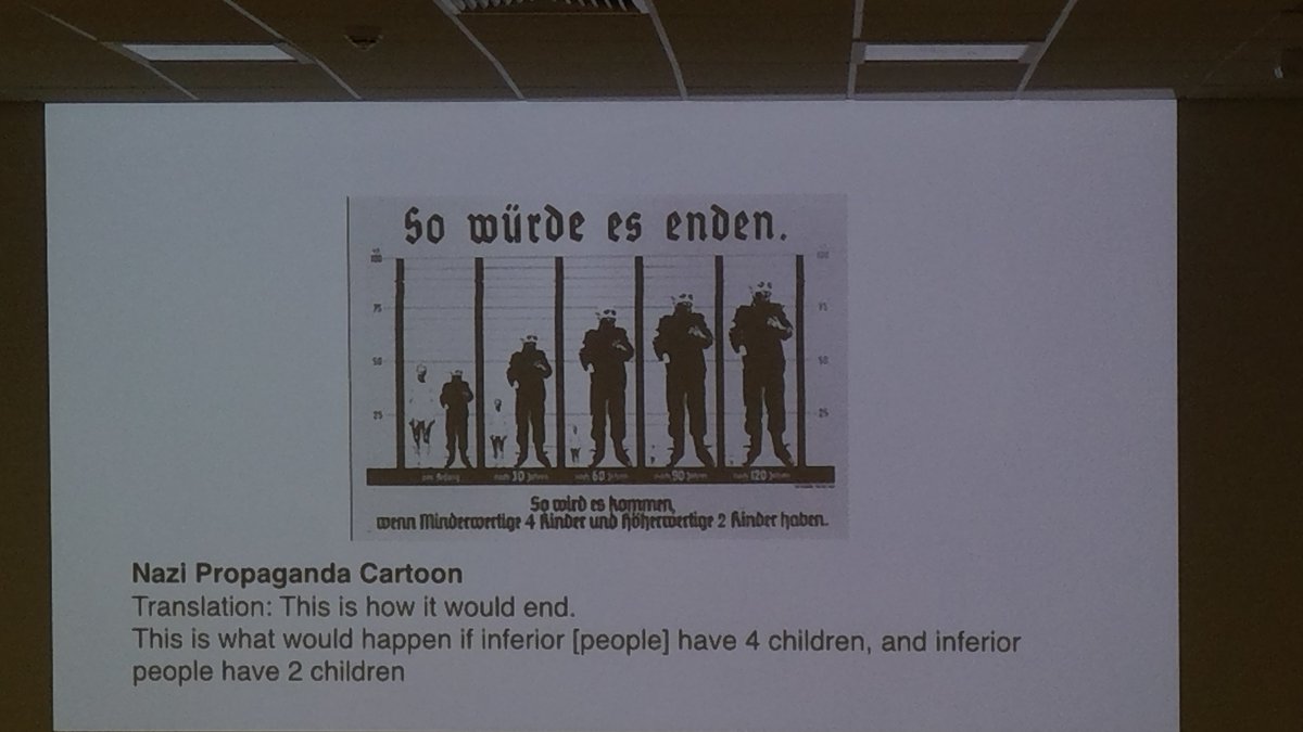 clarebutler123's tweet photo. next up @MendoncaPen @appcomnet  on 'values-based cartooning'  - start with history and criticality - cartoon as propaganda / as messages of hate, which pervade through their child-like form  #appcomnet https://t.co/eB1l7pscfW