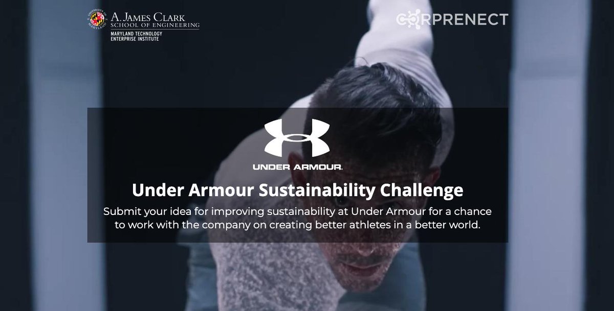 Mtech on "Help Armour create better athletes in a better world by submitting ideas the company to improve the of its products and operations. Enter the UA Sustainability