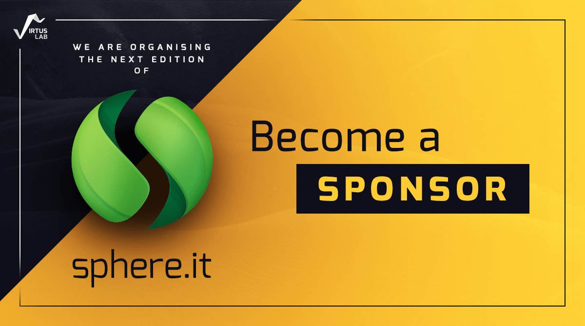 sphere_it_'s tweet image. Fancy joining sphere.it as a Sponsor? Learn more about packages and benefits 🙌
👉 ow.ly/OvRr50omusj 👈
#sphereIT #SoftwareTech #Sponsorship #SoftwareTechConference