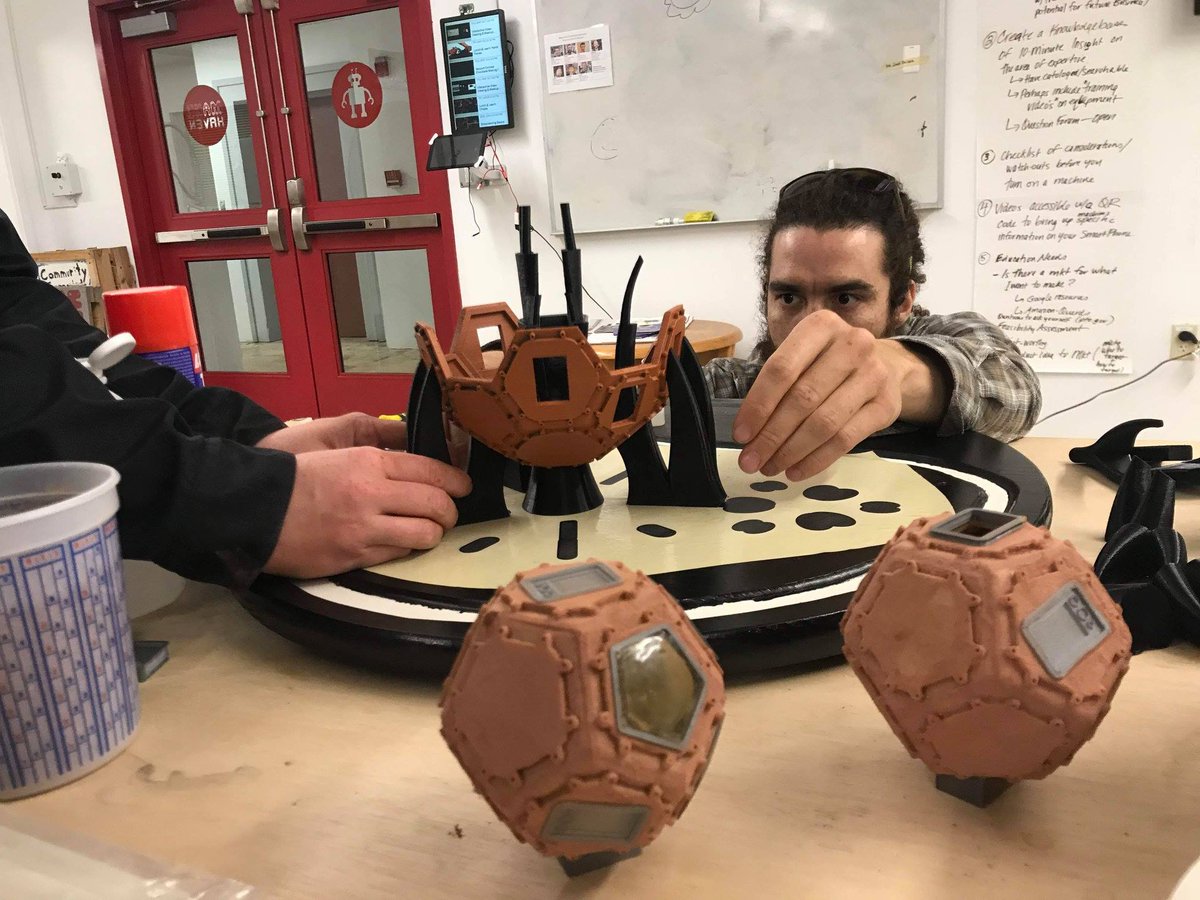 MakeHaven's tweet photo. Congrats to MakeHaven member Nick McGhee. His @MarsIncubator team has just been awarded third place in the @nasa #3DPrinted #Mars Habitat Challenge. The $32,000 prize money will allow continued groundbreaking work. Official announcement: https://t.co/mcoyApXMcX @ECICNewHaven #nhv https://t.co/1ChptzQMU3