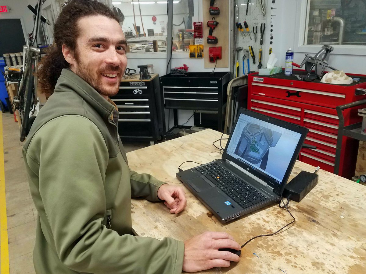 MakeHaven's tweet photo. Congrats to MakeHaven member Nick McGhee. His @MarsIncubator team has just been awarded third place in the @nasa #3DPrinted #Mars Habitat Challenge. The $32,000 prize money will allow continued groundbreaking work. Official announcement: https://t.co/mcoyApXMcX @ECICNewHaven #nhv https://t.co/1ChptzQMU3