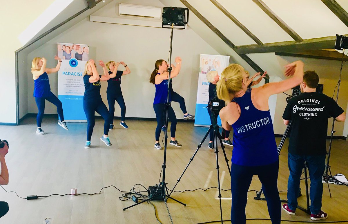 SARAHPARACISE's tweet photo. Fun making the Paracise DVD! Coming soon 😎 #medicineinmotion https://t.co/wfQQKvQzzV
