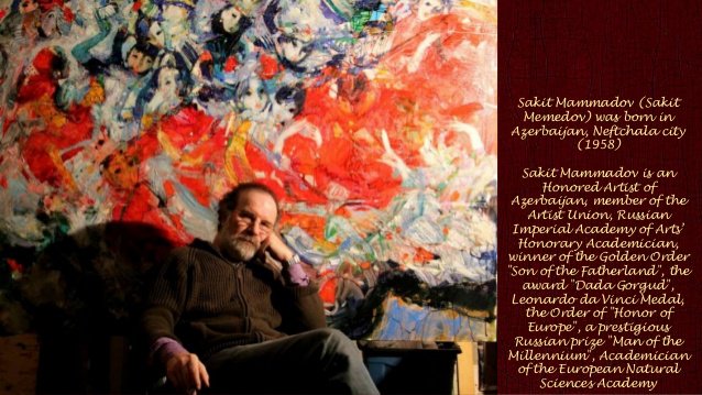Azerbaijan's tweet photo. A special atmosphere is created by the #artworks of one of the most famous artists of 🇦🇿#SakitMammadov at #BakuCrystalHall. #Opalism style founder, whose works are in major art galleries & private collections of the 🌍
His name is included in Great Personalities Encyclopedia 2018 https://t.co/IikZlw4eNm
