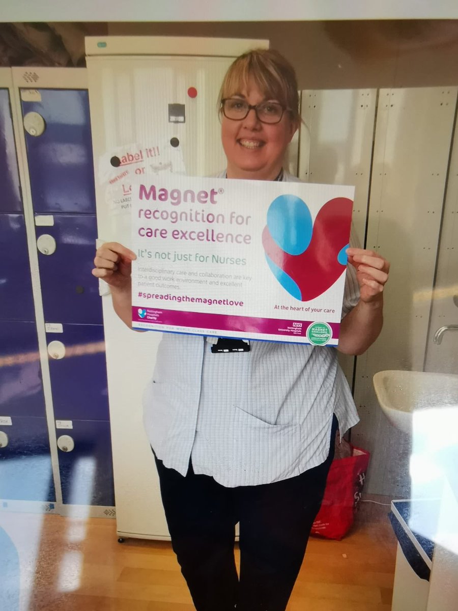 NUHCriticalCare's tweet photo. #teamE12 Magnet Advocates have been busy today #spreadingthemagnetlove ❤️@Kimberl20005534 @Marypro20 @lauradoherty_6 @CritCareMatron @MariaShallow https://t.co/O2sqzGgsbR