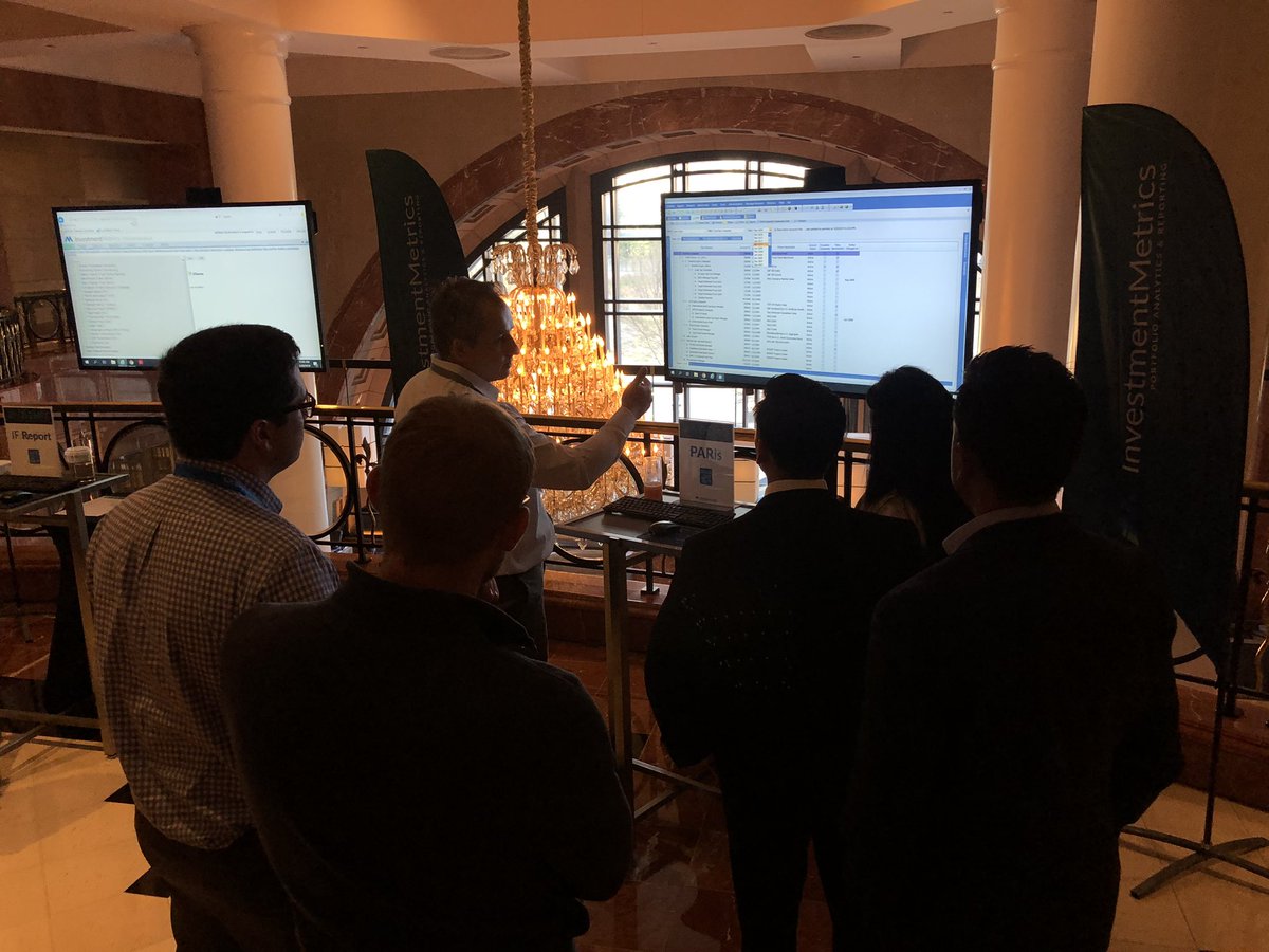 InvMetrics1's tweet photo. Our team members are providing product demos during networking breaks. Be sure to stop by! #IMCC19 https://t.co/aqCuTyIWgi