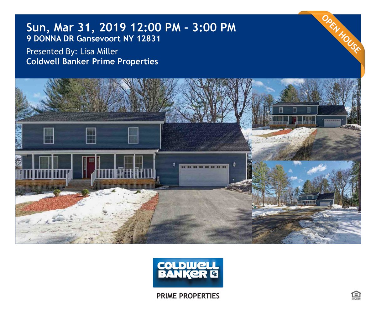 LisaCBPrime's tweet photo. Join me Sunday 12-3! Open House 9 Donna Drive, Gansevoort #openhouse #RealEstate #SSCSD #saratoga #bedrooms #showmesaratoga https://t.co/hkr6qKWdIc