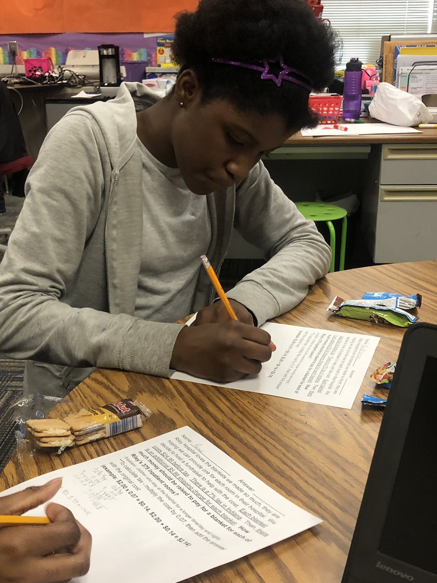 jmac8229's tweet image. Determining total cost for a fundraiser including item cost, tax, and shipping! We’re working hard @wle_elem1955 to understand how money works in real life to help raise funds for community service. #grappling #springintersession #mathinreallife @dmurff5