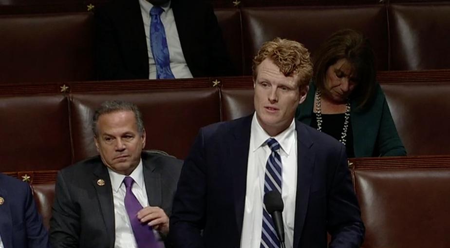 Rep. Kennedy on the House floor.