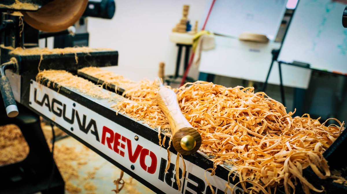 LagunaTools's tweet image. Turners! What size Revo do you own? And what's your top wood to turn?
Photo taken at @bullvalleyhardwood
#lagunatools #supermaxtools #lathe #lathes #lagunalathe #revo #revolathe #woodturning #woodturner #woodturners #turners #turner #woodworking #woodworker #woodworkers