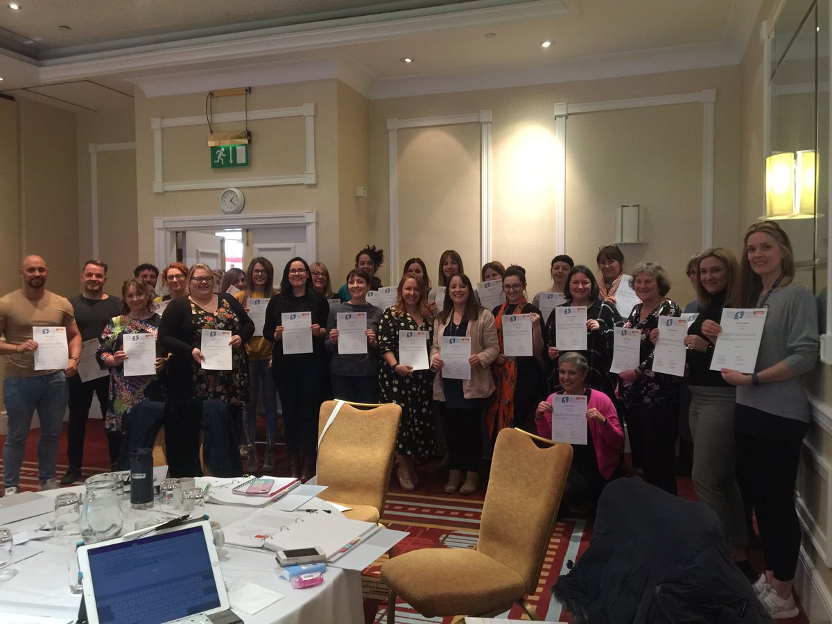 TalkTeam's tweet photo. @ABALNFE MPTA licensing complete.  Such an amazing group to work with.  Really focused on how the training can be utilised in their own settings.  Brilliant discussions and questions! https://t.co/kOL0BpOIJu