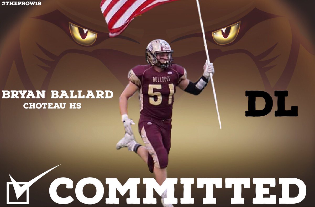 UMMFootball's tweet photo. We are excited to have this War Daddy joining the trenches and the #Cougs family!! #TheProw19 https://t.co/6wwGwU4YVZ