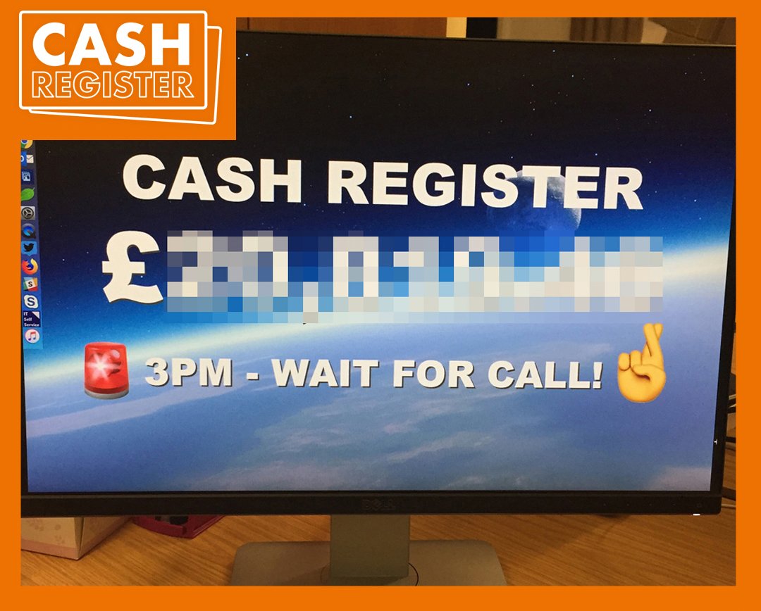 Rock FM on Twitter "How do you remember the CashRegister amount on