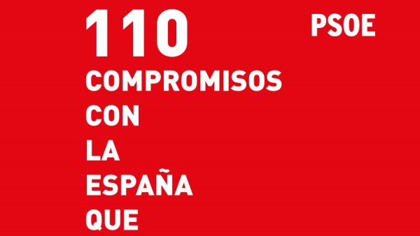 El president del govern espanyol ha presentat el programa del PSOE amb les 110 mesures que duria a terme en el cas de continuar. Oblida o amaga el problema català? bit.ly/2CGQfkk #PSOE #Espanya #Catalunya