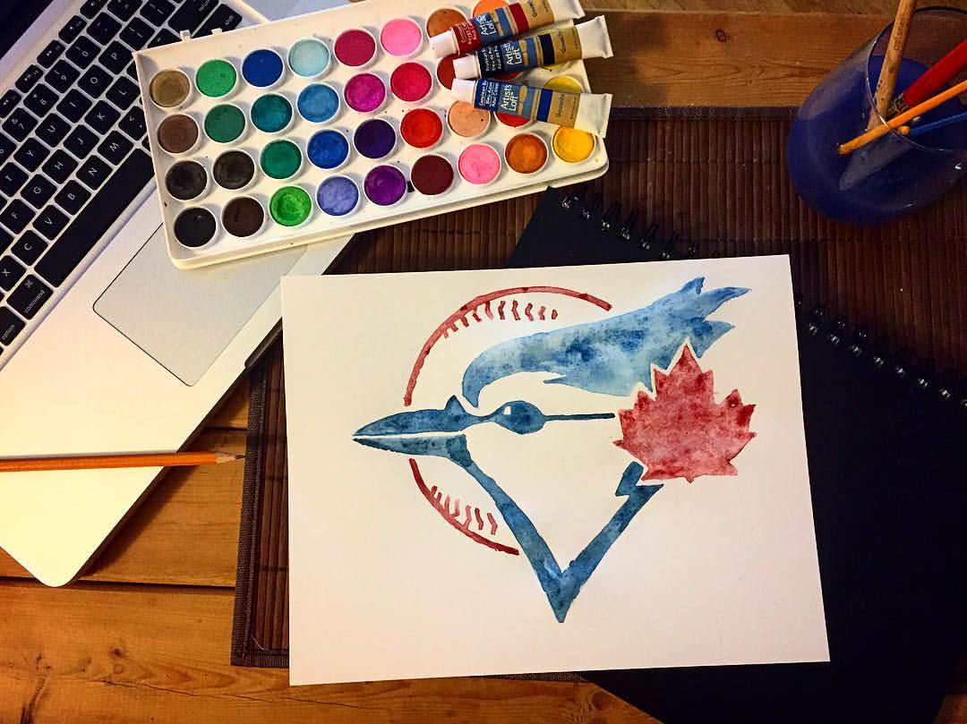 katemcross's tweet photo. #LetsGoBlueJays https://t.co/p4NHeWb1C5