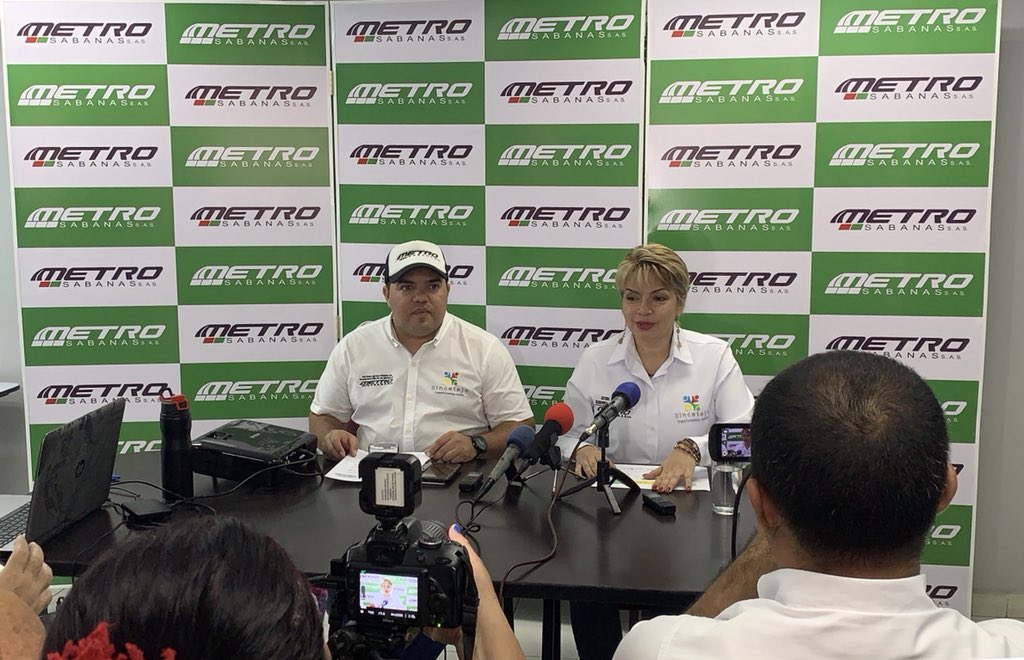 MetroSabanas's tweet photo. #AestaHora hacemos rueda de prensa con la Gerente y jefe de la División Técnica de #MetroSabanas para informar las nuevas intervenciones en #CentroAmable https://t.co/INAr2XZ4Og