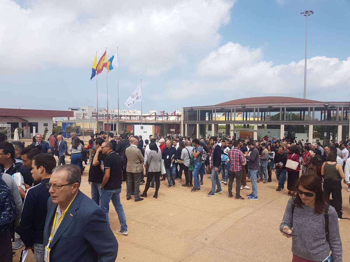 We are spending the day at the 42nd International Trade Fair of the Atlantic in Gran Canaria to learn all about the latest trends in the tourism industry.

Come say hi if you see us around! 

#FeriaDelAtlantico #Atlantur #GranCanaria #Technology #Tourism <a href="/infecar/">Infecar Feria de Gran Canaria</a>
