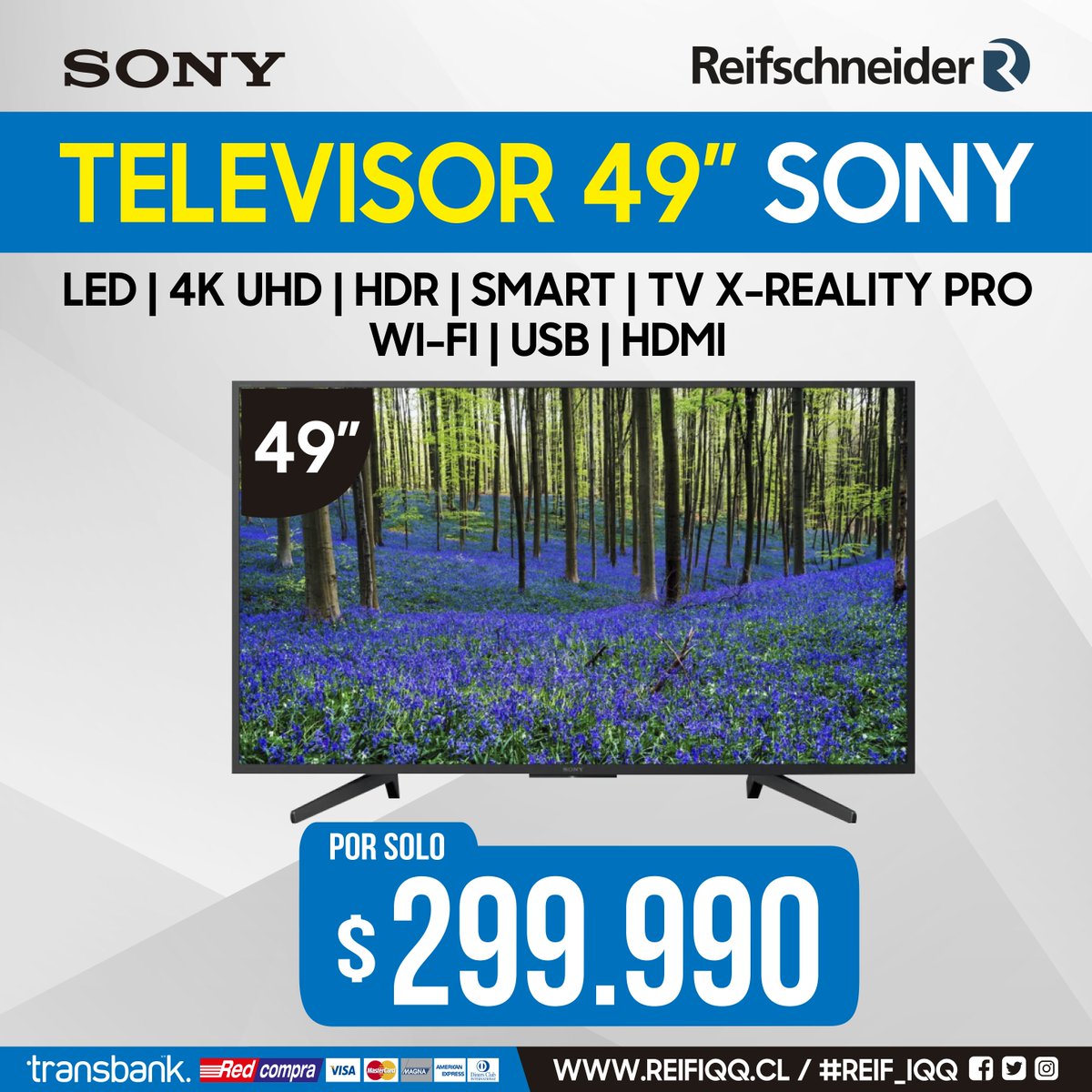Reif_Iqq's tweet photo. 📺Televisor viejo? 😭
Es hora de renovarlo con #Sony y nuestras OFERTAS IMPACTO de #Reifschneideriquique 😎👏🏻🛒
Encuéntralos en nuestros módulos 1124, 2105 &amp; 6000.
#Reif_iqq #iquiquegram #instaiquique #Mallzofri #Zofri #iquiqueglorioso #iquique #tarapaca #oferta https://t.co/BkUFsEKvp0