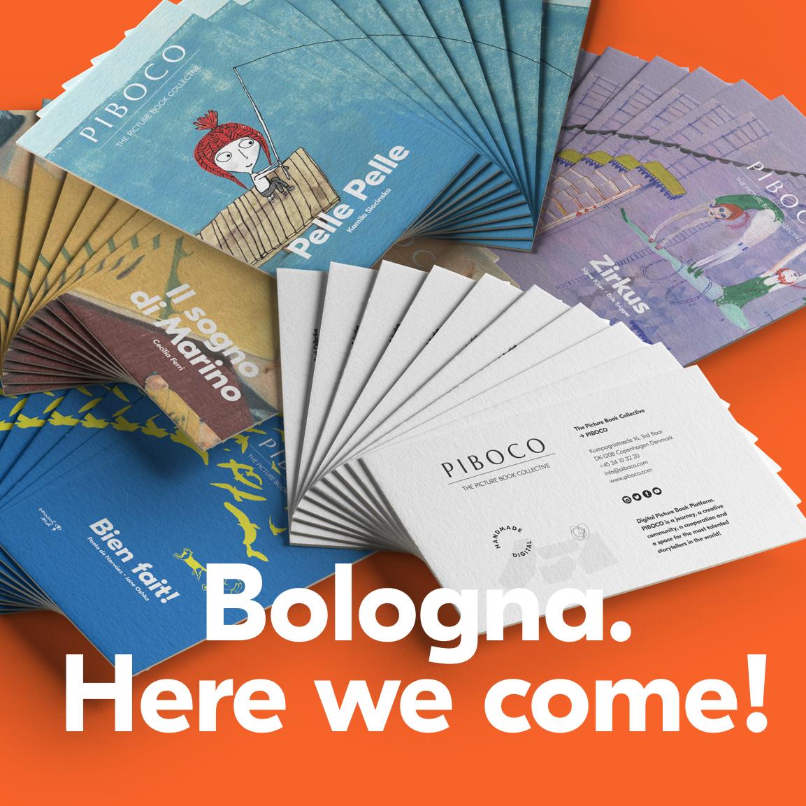 PiBoCollective's tweet photo. BOLOGNA BOOK FAIR !!
PIBOCO is going to Bologna - come meet us at Hall 30 - C52

PIBOCO. The picture book collective. A digital library for the most beautiful picture books!

 🙆‍♀️ 🙆‍♂️ 🙋‍♀️ 🙋‍♂️ 🙆‍♀️ 🙆‍♂️ 🙋‍♀️ 🙋‍♂️ 🙆‍♀️ 🙆‍♂️ 🙋‍♀️ 🙋‍♂️ 🙆‍♀️ 🙆‍♂️ 🙋‍♀️ 🙋‍♂️

#BolognaChildrensBookfair https://t.co/iVJZkmGeOi