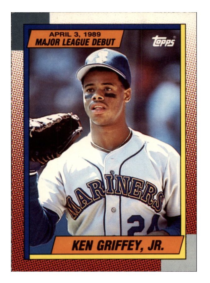 baseballcardDoc's tweet photo. It’s was exactly 30 years ago on opening day that Ken Griffey Jr made his MLB debut - Happy opening day to all!! ⚾️⚾️⚾️ #kengriffeyjr #1990topps #topps #openingday2019 #mlbopeningday #baseballcard #baseballcarddoc #baseballcardmovie #jackofalltrades #mariners @Mariners https://t.co/ec6hzUa1yO