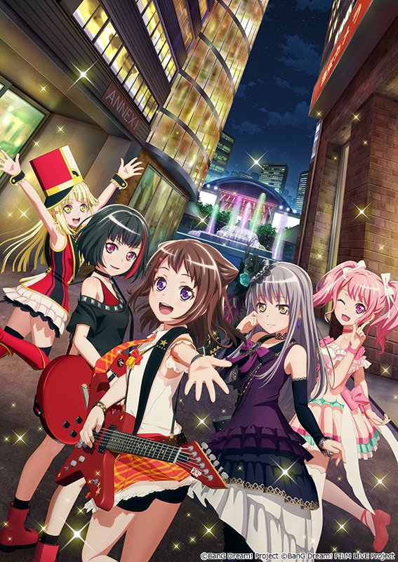 バンドリ 劇場版 Bang Dream Film Live 19年9月公開決定 5バンドが全国で最高のステージをお届け インサイド