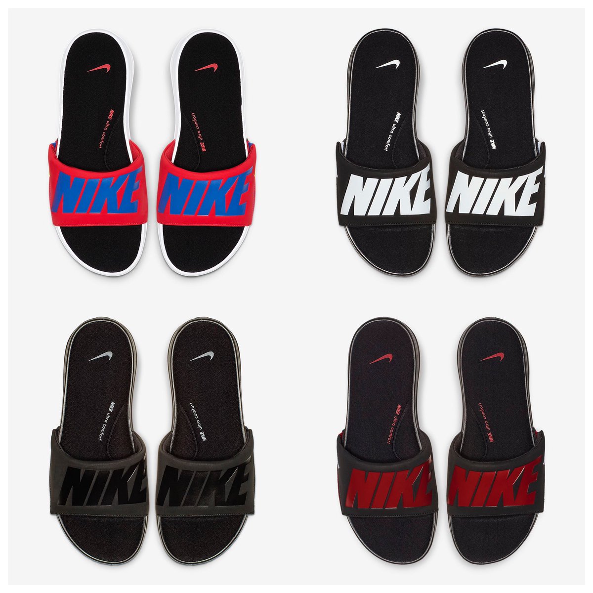 nike memory foam slides