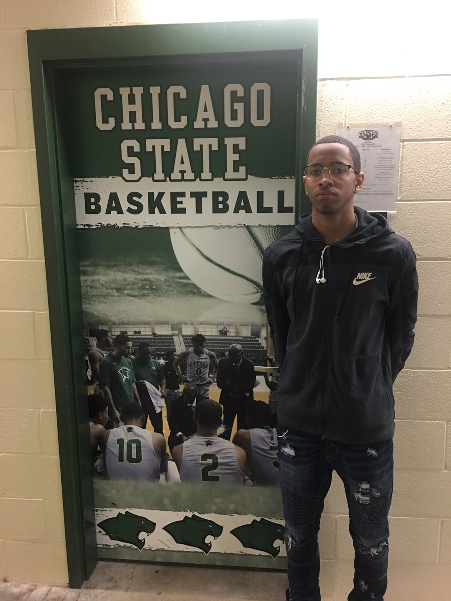 Isaiah Lewis goes on an Official visit to CHICAGO STATE UNIVERSITY. We wish him the best on whatever future decision he makes.