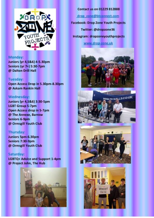 furnesspolice's tweet photo. If you're children are at a loose end and need some activities, why not join them up to this great youth club.  Friendship, fun and frolics with qualified youth workers #Dropzone #GreatWork #HealthYoungPeople https://t.co/z8pBFvF8Wk