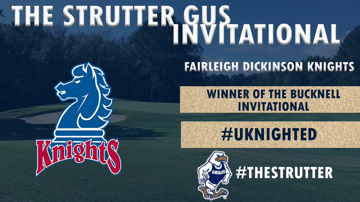 StrutterInvite's tweet image. Next up are the @FDUKnights! The Knights were victorious at the Bucknell Invitational earlier this season and we look forward to them joining us at #TheStrutter. #uKnighted