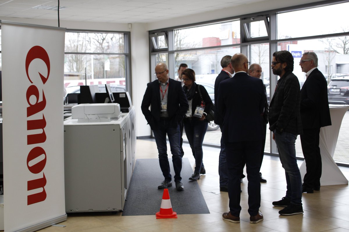 CanonDEUB2B's tweet image. Auch im hohen Norden lassen wir die Motoren brummen: Vielen Dank an die zahlreichen Gäste beim Fullspeed-Event Canon@FKS in Barsbüttel. Ein paar Eindrücke von einem tollen Event. #UNLEASHPRINT