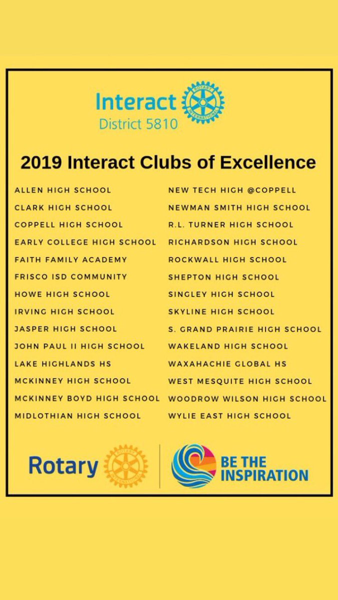 D5810Interact's tweet image. Look who is getting honored at Interact Spring Fling #Interact #DistrictProud