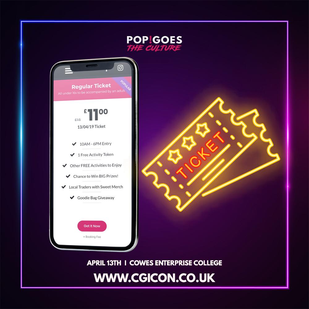 The wonders of technology... CGI tickets are available online, with several awesome options available. Drop by the website (buff.ly/2uohDiP) and save your spot at the most swell show on the Isle of Wight!