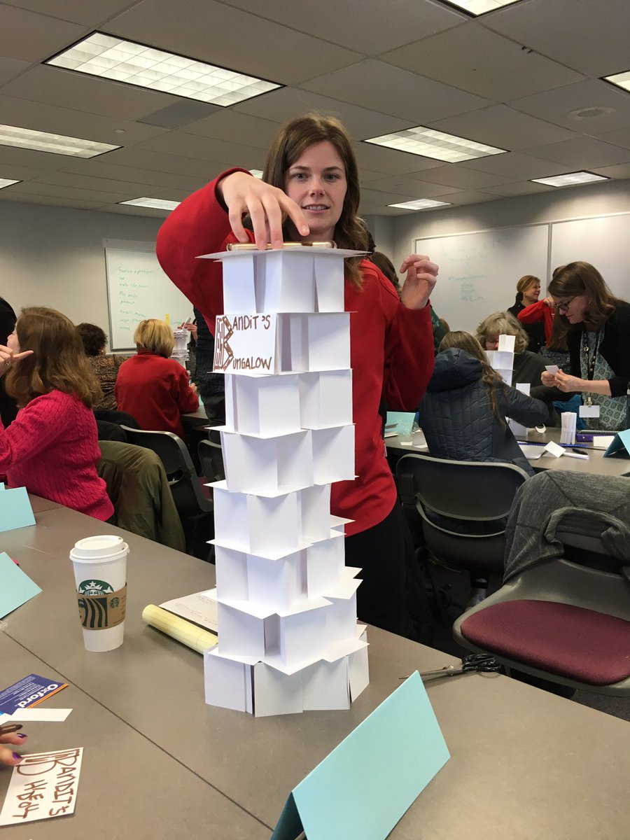 ISD_technology's tweet photo. Design challenge for Engineering is Elementary PD @DCIU @dciupd @EiE_org #engierringiselementary #stem #ISDstudentsdeserveit https://t.co/PHxwUu65GV