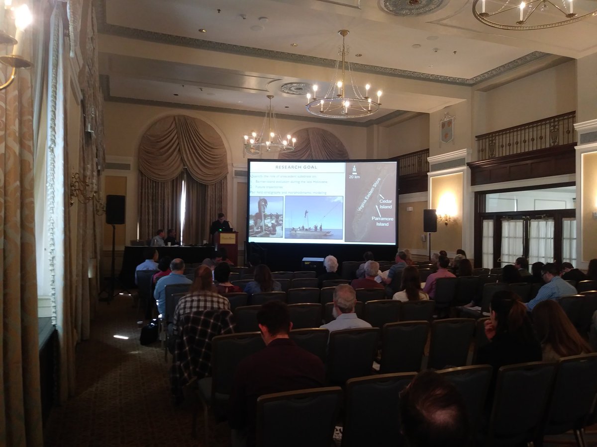 Christopher Hein (@coastalgeology) on Twitter photo #SEGSA2019 is off and running. <a href="/justinshawler/">Justin Shawler</a> rocking his talk on barrier island antecedent substrate. w/ <a href="/CiarletD/">Dan Ciarletta</a> <a href="/JorgeLT000/">Jorge Lorenzo Trueba</a> <a href="/JConnell3/">Jennifer Connell</a> #SEGSA2019 is off and running. <a href="/justinshawler/">Justin Shawler</a> rocking his talk on barrier island antecedent substrate. w/ <a href="/CiarletD/">Dan Ciarletta</a> <a href="/JorgeLT000/">Jorge Lorenzo Trueba</a> <a href="/JConnell3/">Jennifer Connell</a>