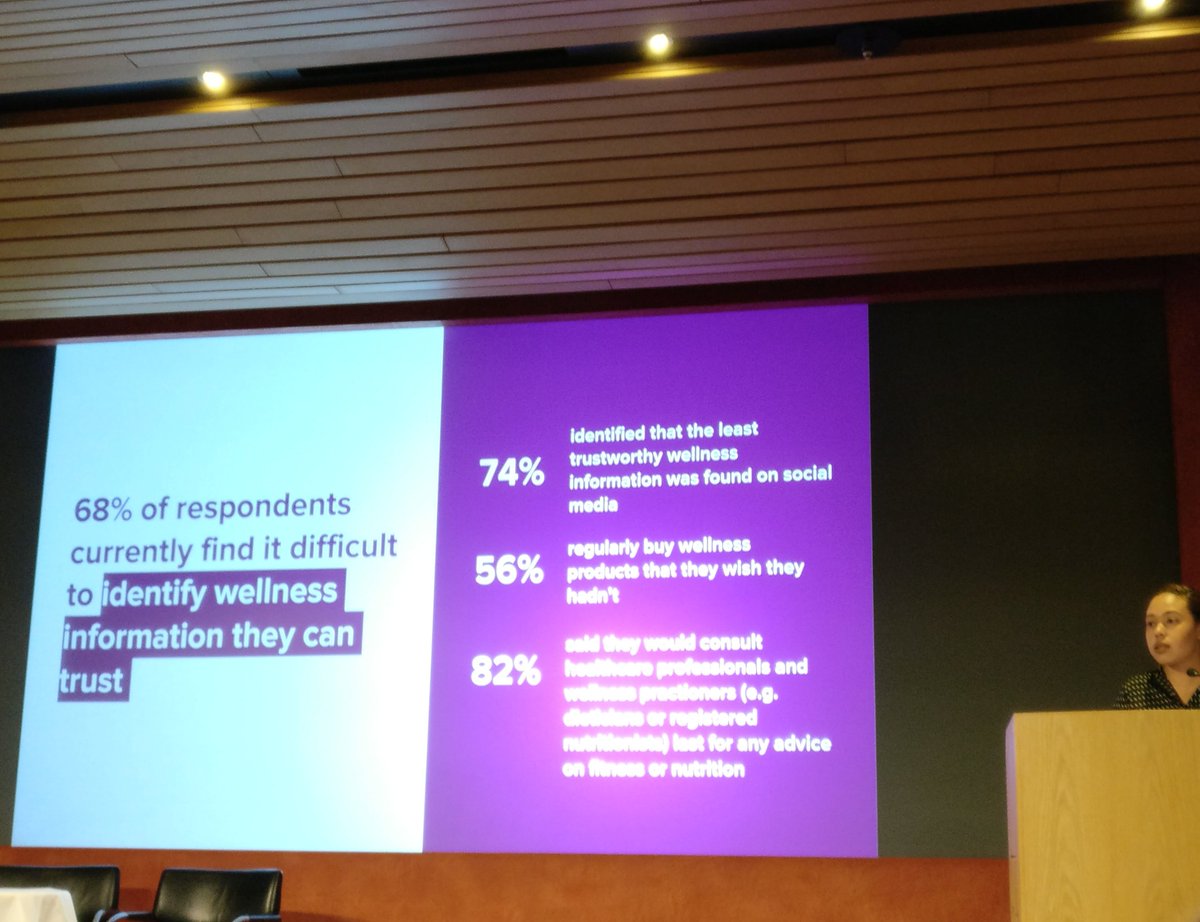 NIINutrition's tweet photo. Very worrying stats, particularly that so many people would consult a healthcare professional last for advice on nutrition. So how can we communicate more effectively? Talking about moderation is not exciting to consumers! @WellSpokenMark #NIIFoodForThought https://t.co/J4jU4i5Lrp