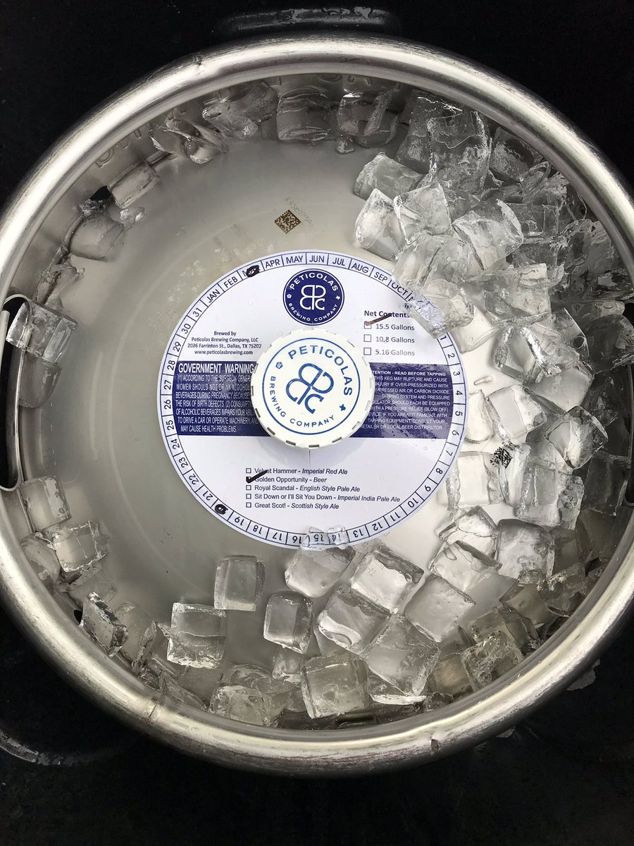 Opening day. <a href="/Peticolas/">Peticolas</a> 9 day old Golden Op. Doesn’t get much better than this.