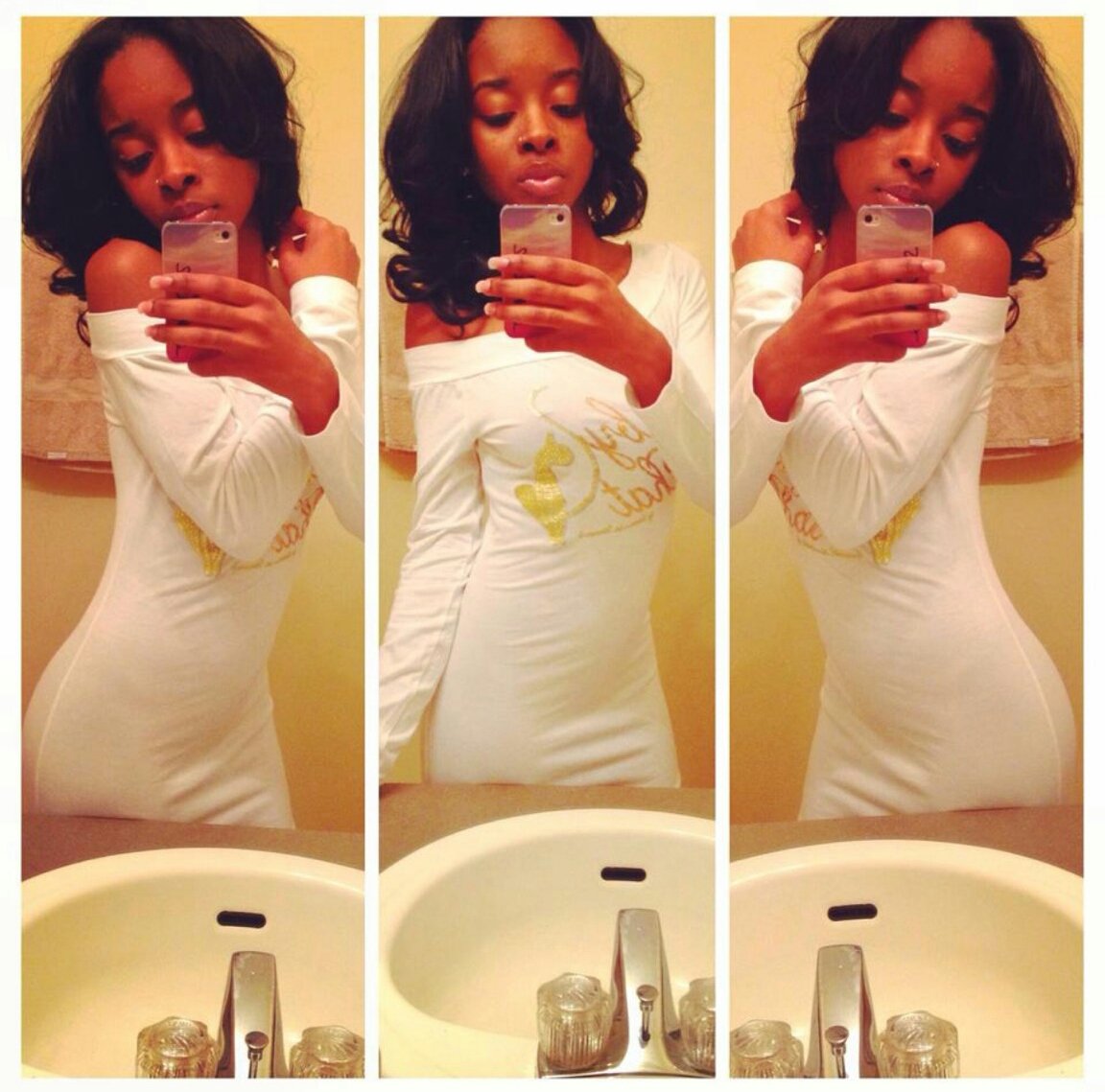 ShamareeSherese's tweet photo. Don't mind me..im crushing on myself. #DesignerShamareeSherese #OhMy #MySeason #GoldenYears #PrimeTime #Goodmorning #ItsTheReflection #TheGlow #Trophy 👑😍⏰ https://t.co/qIjHK1m1dY