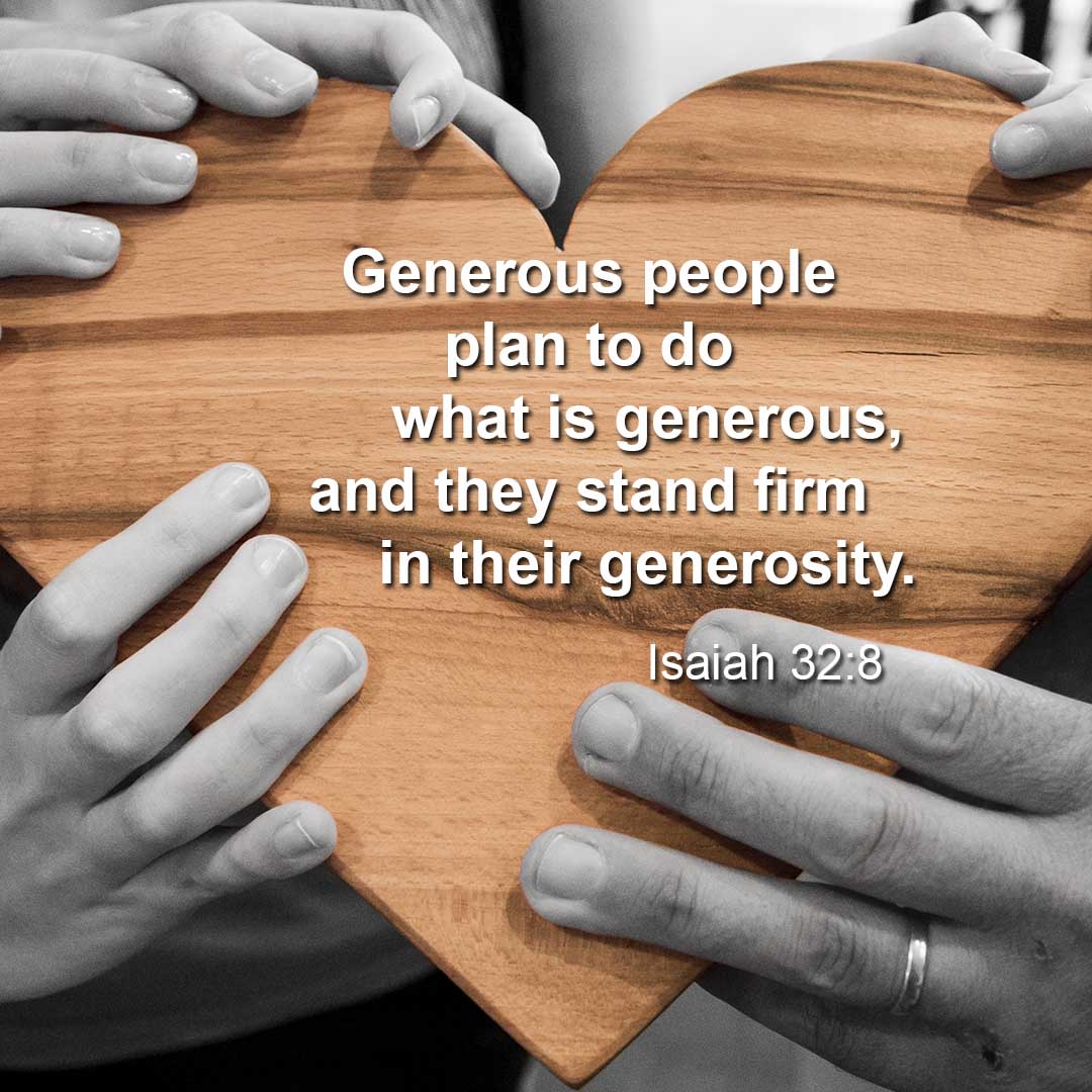 MUSTMinistries's tweet photo. "Generous people plan to do what is generous, and they stand firm in their generosity." (Isaiah 32:8) #theleastofthese #neighborinneed https://t.co/Z0DdLwoeQI