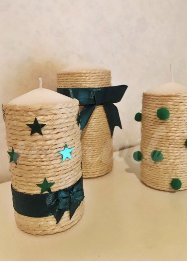 monwikstore's tweet photo. https://t.co/mPBeP7fD9O ~#Velas y mini-velas adornadas con #Cuerda xra decorar tu 🏡. Puedes elegir el tamaño que quieras o llevarte el pack completo
#Monwik #Decoración #Accesorios #HechoAMano #ATuGusto #Único #Diferente #Original #Personalizado #Boda #Bautizo #Comunión #Regalo https://t.co/FrdexScW3i