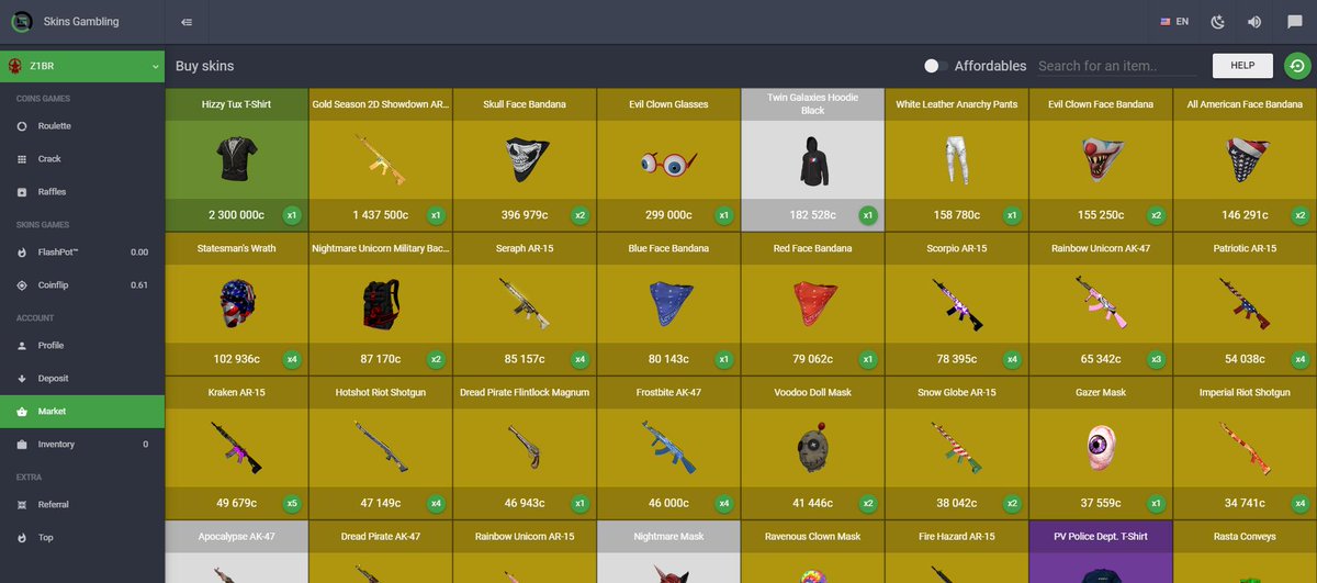 What skins do you want to see in the market ? 🧐