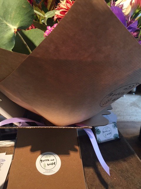 We love to see our Peeli's appear with on fellow Smith Street businesses products. Here's some labels we've done for <a href="/GreenandWildOne/">Flo</a> #florist #buyin2warwick #localbusiness #branding