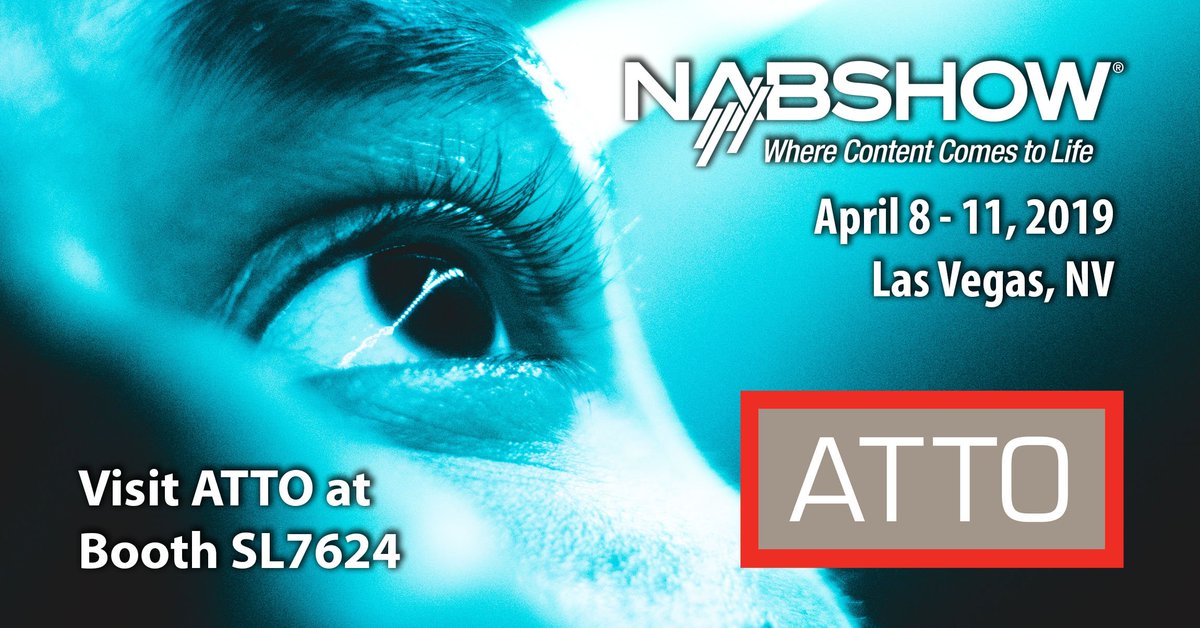 #NAB2019 is almost here! See our demos in Booth SL7624. We team with <a href="/ALUEnterprise/">Alcatel-Lucent Enterprise</a> to make high-speed Ethernet networks easy to configure for M&amp;E workflows. See the new ThunderLink 3253 at work with an #Omniswitch 6900.